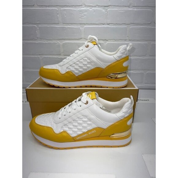 Michael Kors Wilma Trainer Shoes - daffodil - Picture 1 of 11